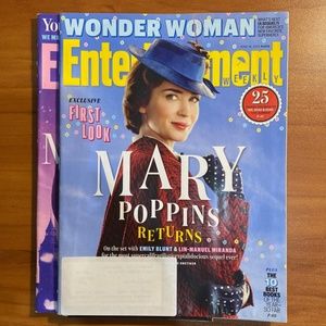 EW Magazine Mary Poppins Returns Lot 2